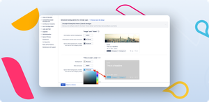 See your changes in real time! The theme configuration features live previews so you can see how your changes affect various elements.