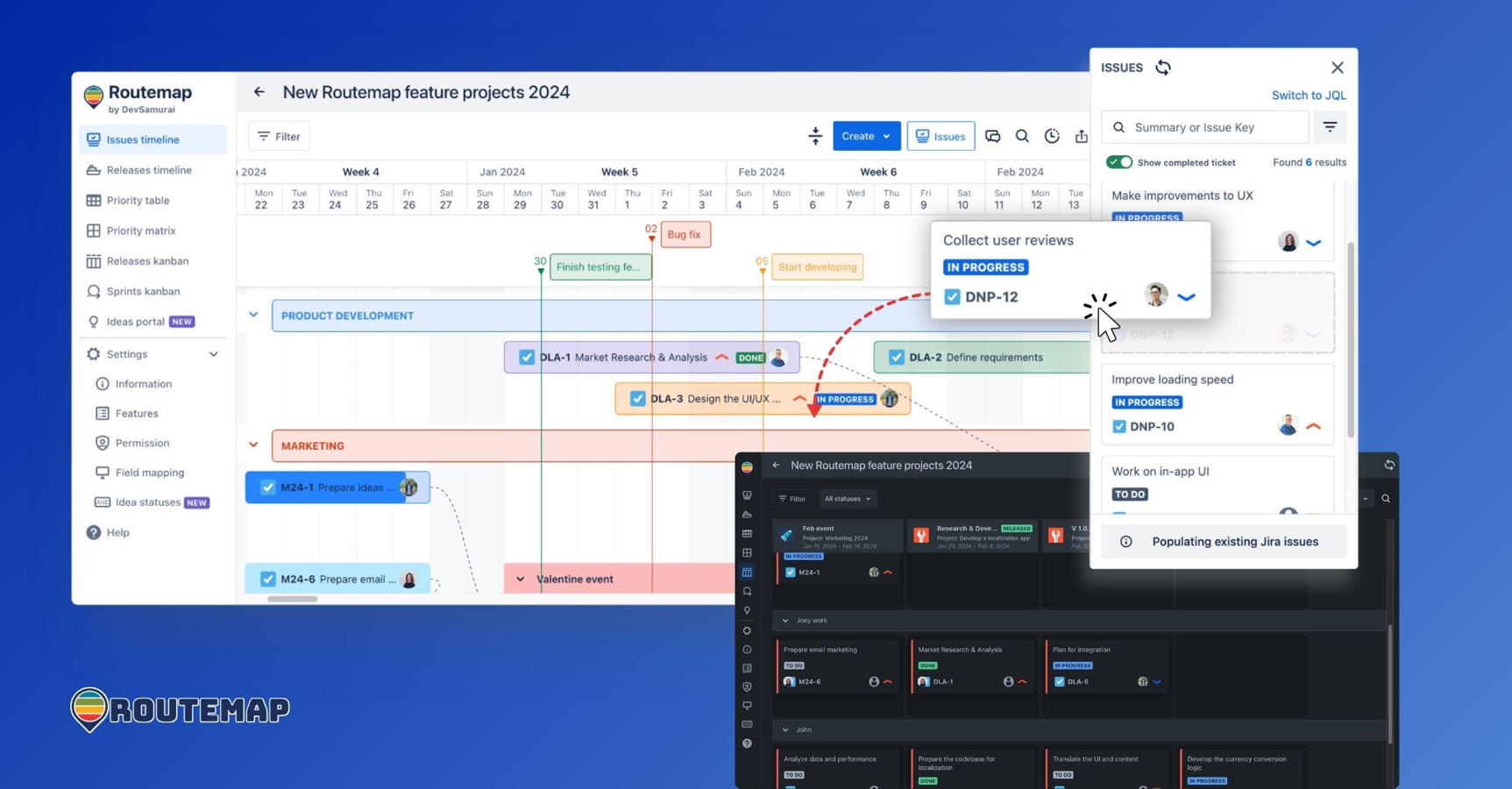 Portfolio Roadmaps with Agile Release Planning