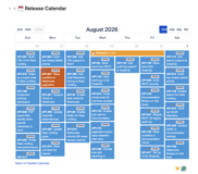 Calendar macro.