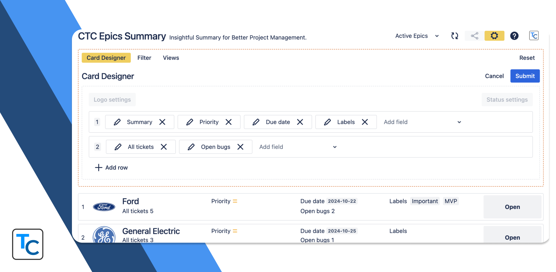 Customizable Card View