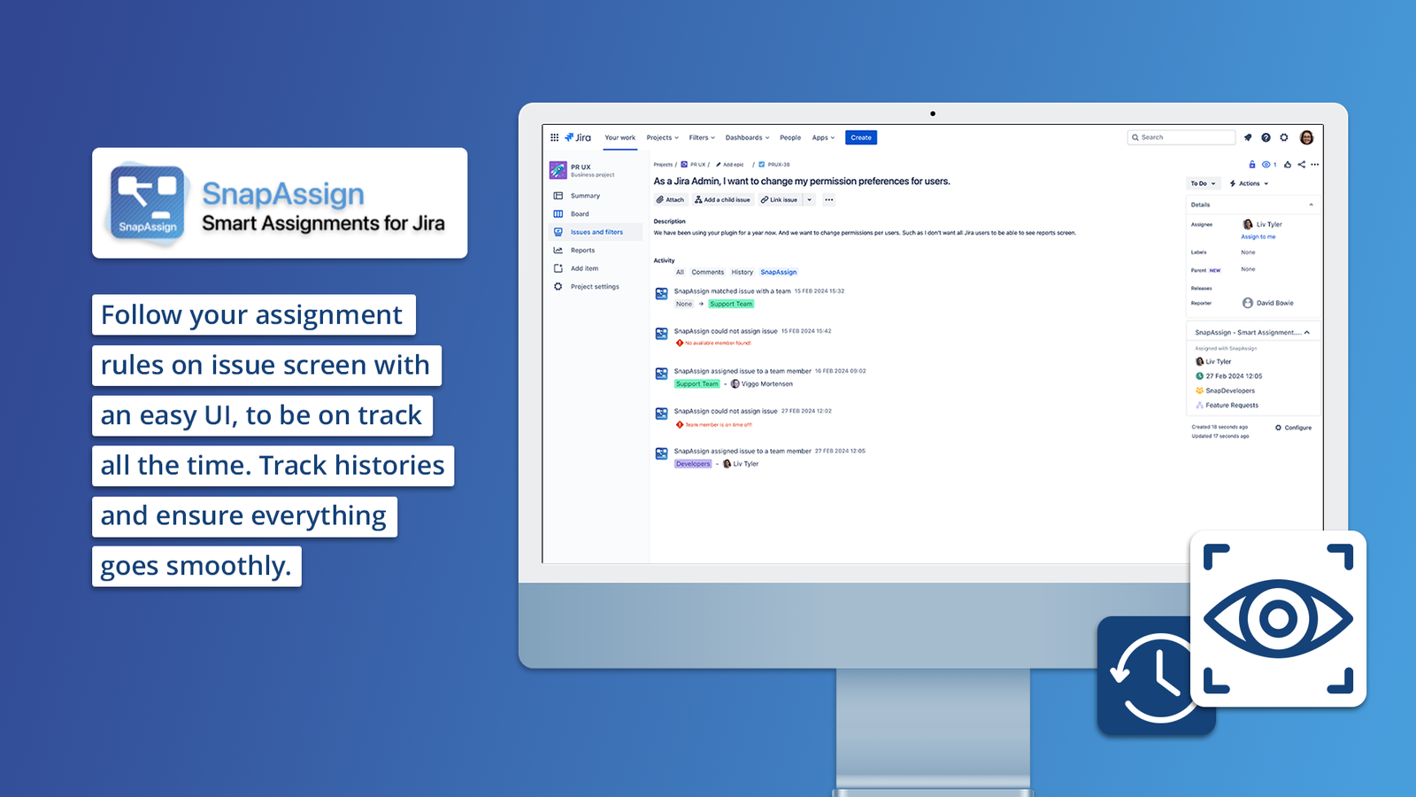 Track Assignments Seamlessly with Clear Issue Histories