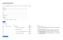 Find and replace text across pages