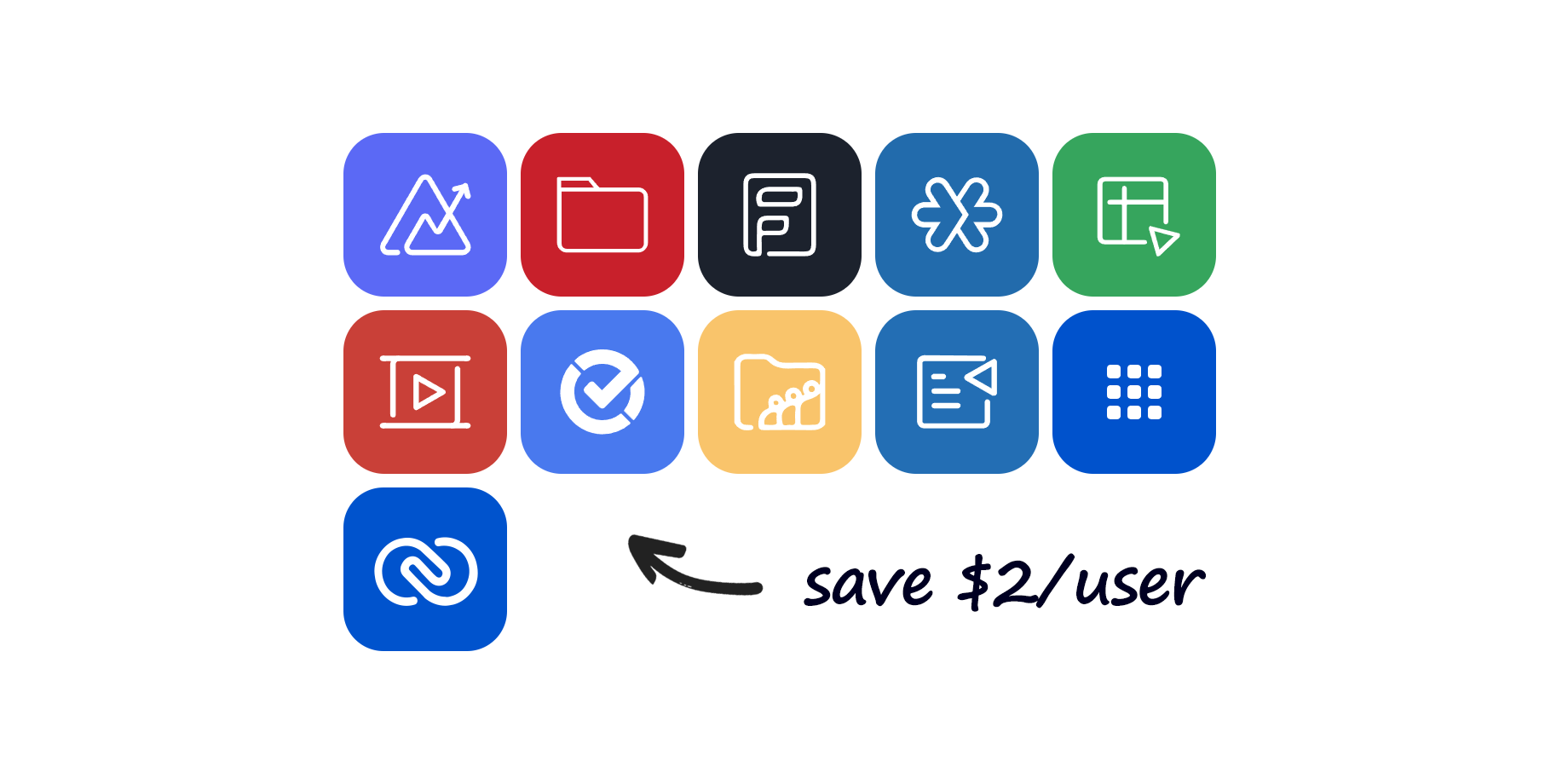 10 apps in one delivers huge savings
