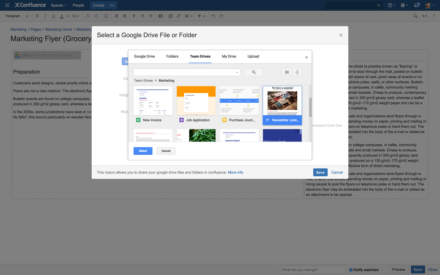 Easily fetch & display a list of files with Google file picker. Sort, search or upload files directly to Google Drive. Pick any file types supported e.g. docs, spreadsheets, slides, forms, PDFs, images, videos & more.