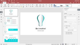 Work together on slides using the presentation editor. Use Presenter view: leave personal notes and manually select the necessary slides to show.