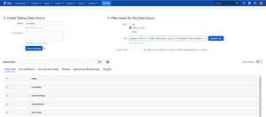 Use powerful JQL in order to filter Jira data
