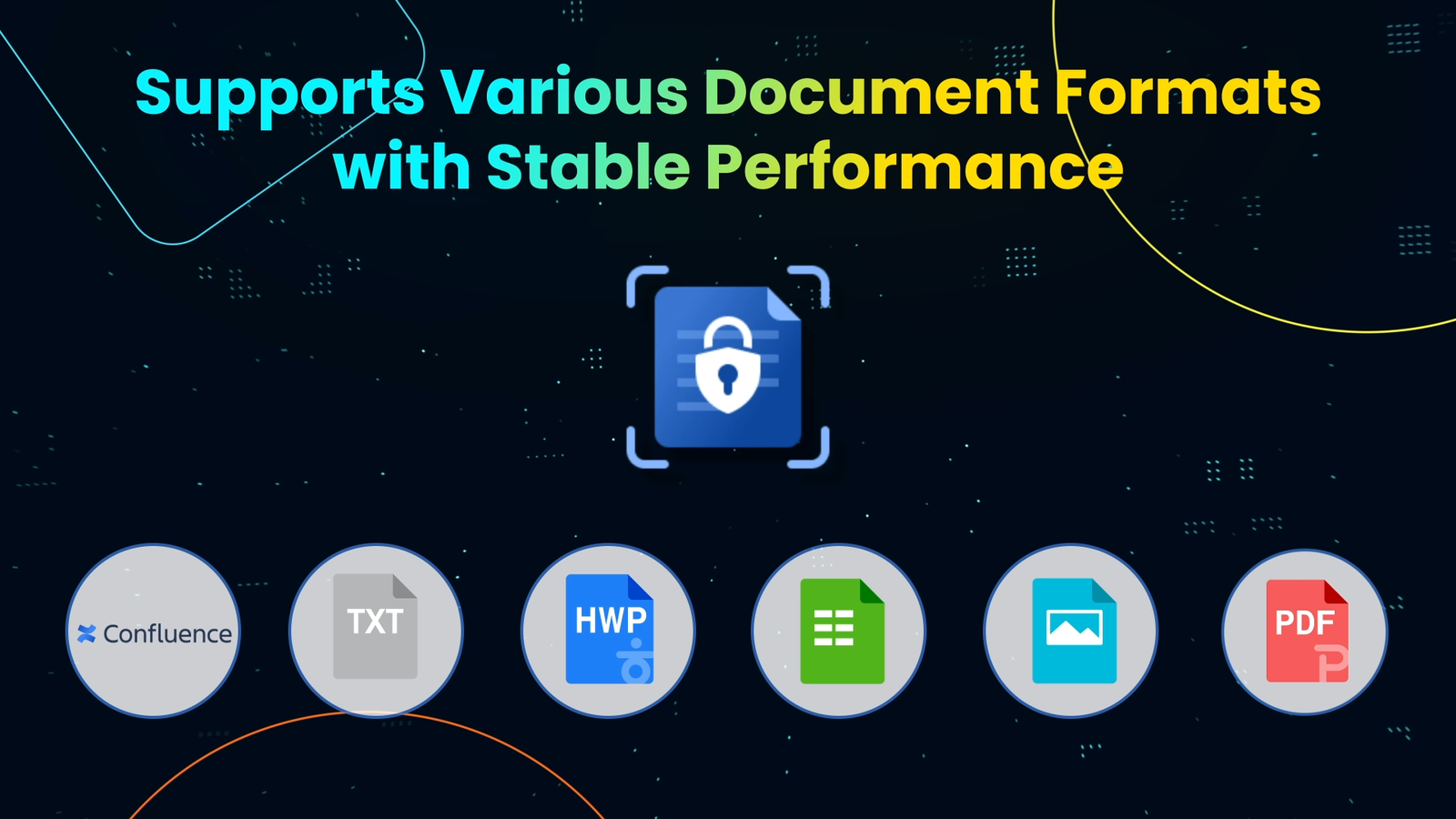 📂 Supports Various Document Formats