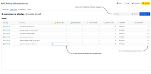 Quickly edit your component scores by keyboard or mouse