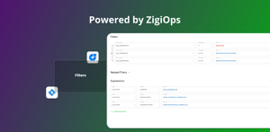 ZigiOps' filter fields for the Jira Product Discovery-ServiceNow integration. Pick any source attribute to control exactly which records get processed, with no code required.