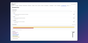 Track AI complexity trends, blocker patterns, and active scoring across issues in a single Jira project dashboard.
