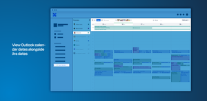 View Outlook calendar dates alongside Jira release dates and select from any date field to view project issues, issues from a filter, a JQL query or Jira sprint dates.