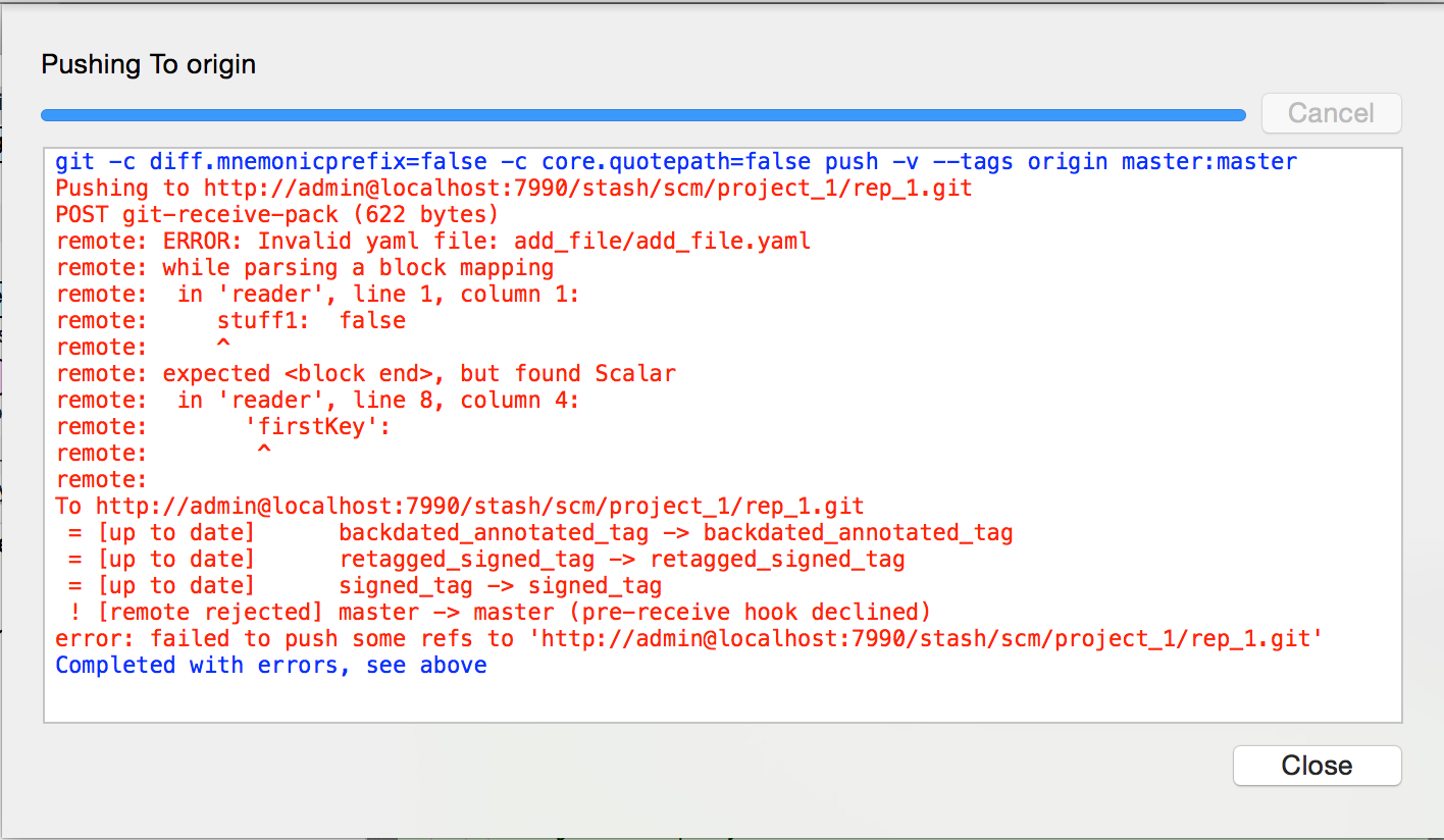 A reject from Sourcetree