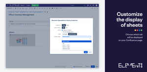 Choose which tab will be displayed on your Confluence page.