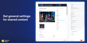 External Share settings
