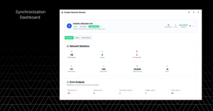 The dashboard consolidates sync statuses, connection health, and analytics into a unified view, making it easier for both technical and business teams to understand how their distributed workflows are performing.