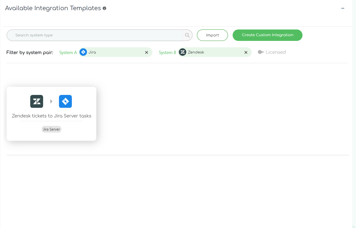 ZigiOps comes with pre-built Zendesk Jira integration template which can be customized per use case's needs. 