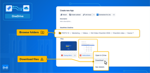 Download Microsoft OneDrive files from Jira tickets.
