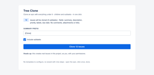See exactly which issues will be created before anything happens - preview first, confirm, done