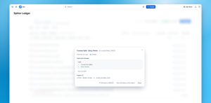 Field-level before and after for one change, with the admin the Jira audit log confirms and the impact of the object it touched. The raw JSON stays one click away rather than being the first thing you read.