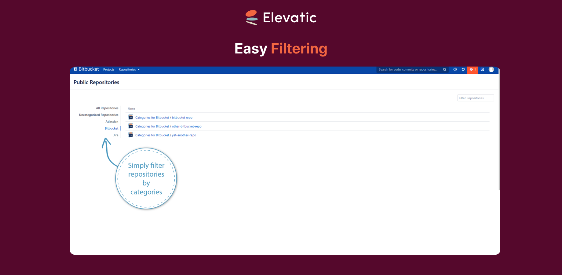 Using quicksearch to find "big" projects.