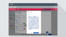 Custom icon chooser to improve customizability