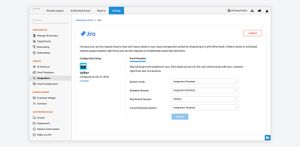 Map email templates to your Jira account.