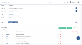 BDD Script