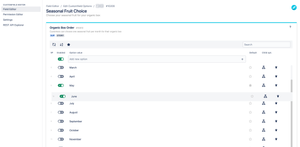 Edit Customfield Options | Sort your options easily with Drag'n'drop. The list number will be generated automatically.
