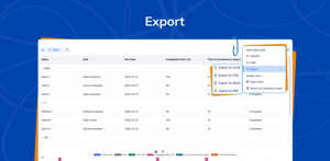 Export to a selected format in few clicks