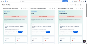 Tri-Panel Gadget Layout