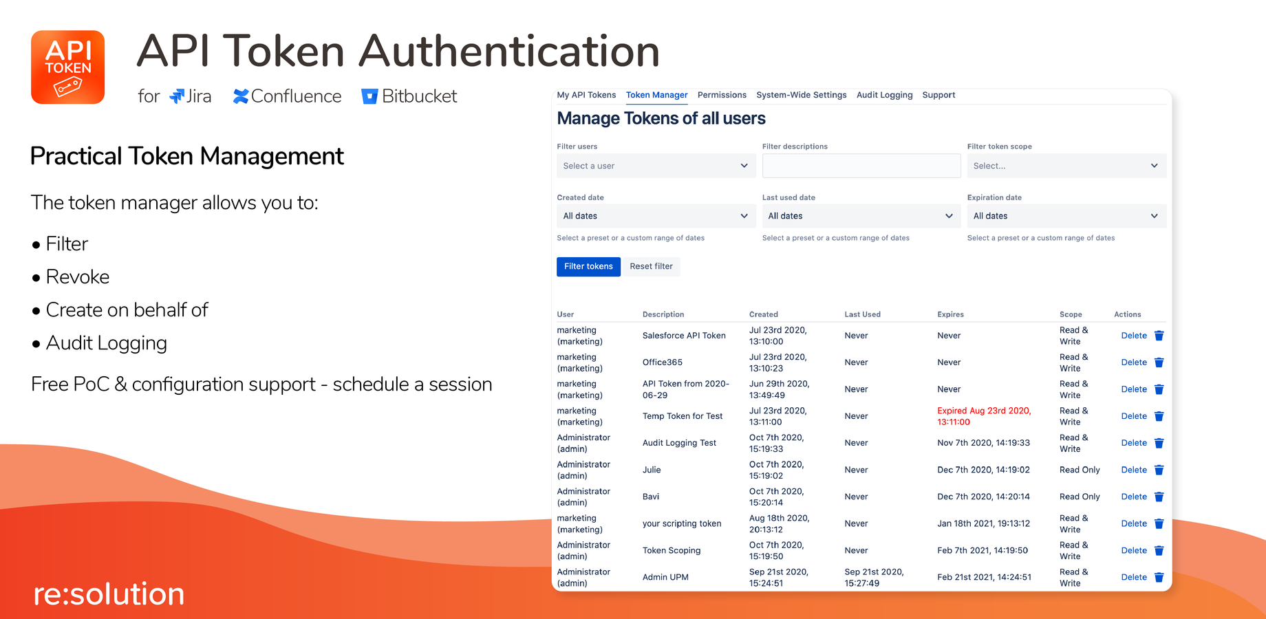 Use API Tokens instead of Username/ password for your API calls. It solves challenges in Single Sign-On environments. Allows you to disable all basic authentication & have multiple API tokens per user.