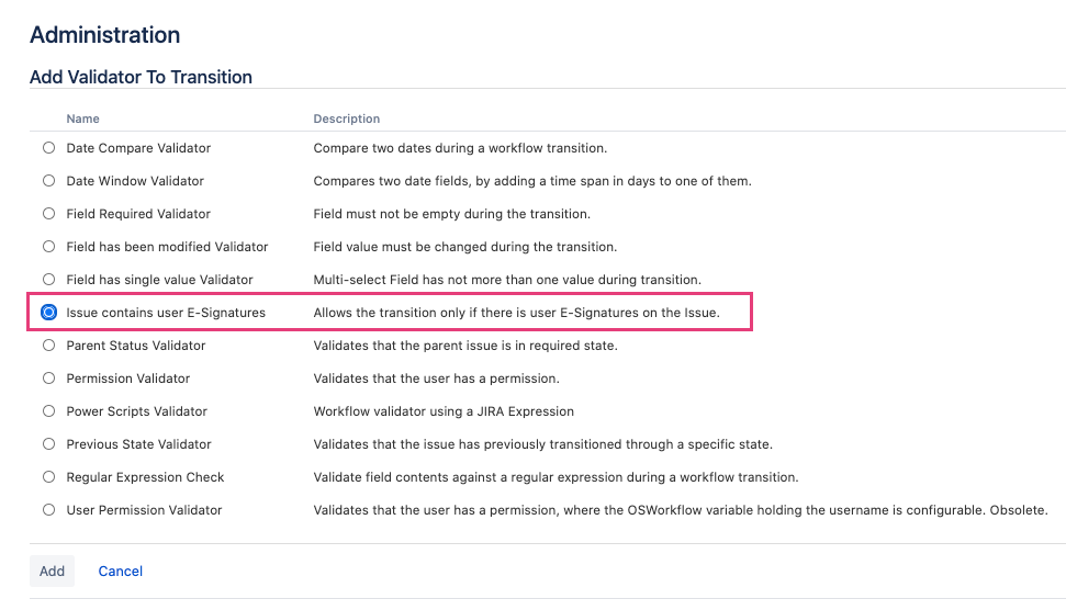 Prevent unauthorized actions on Jira issues