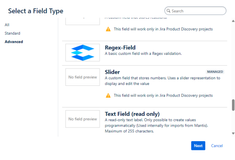 Regex Field