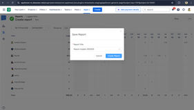 Save Reports – Save frequently used timesheet data as a report for quick access.