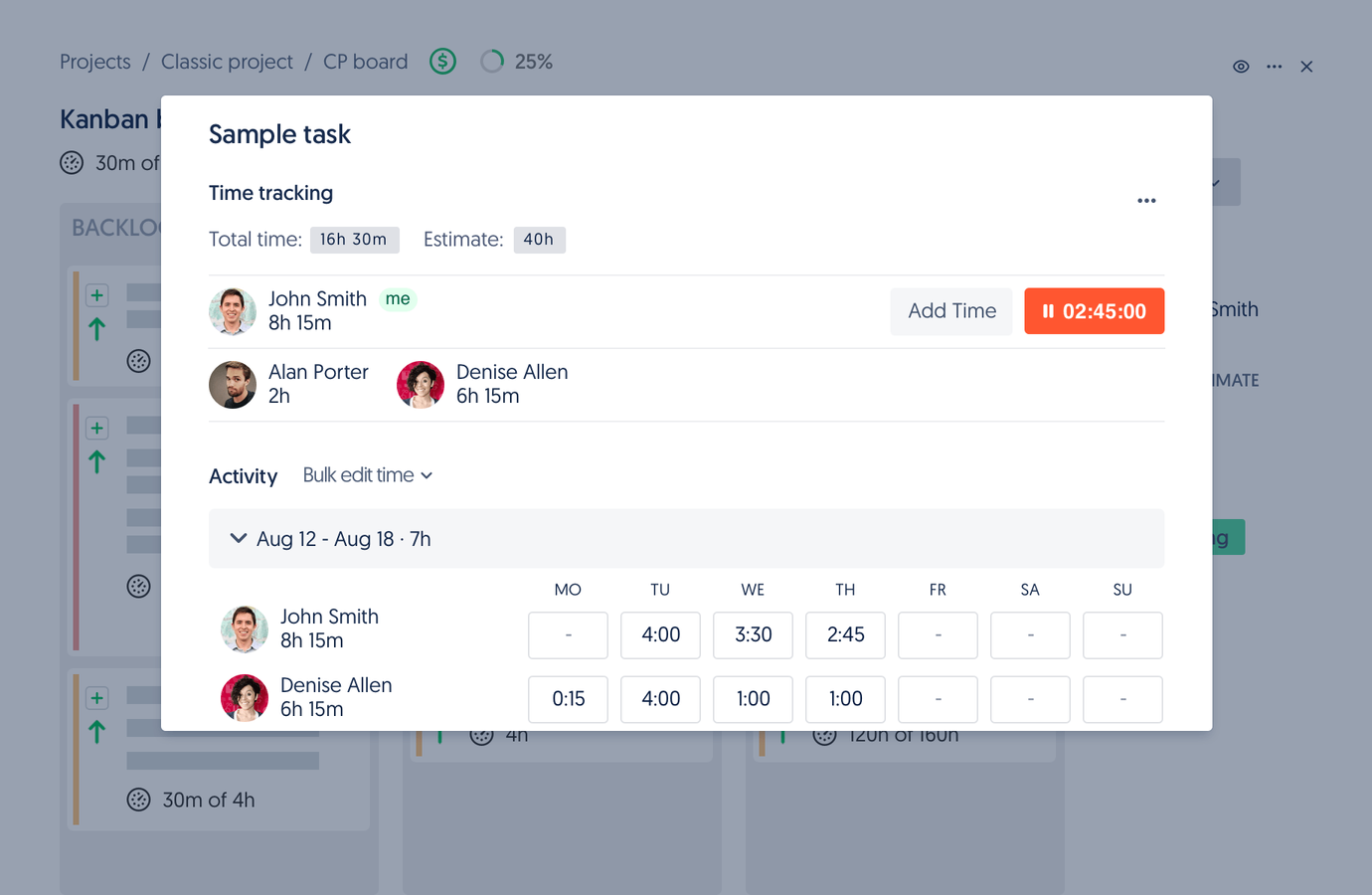 Time Tracking