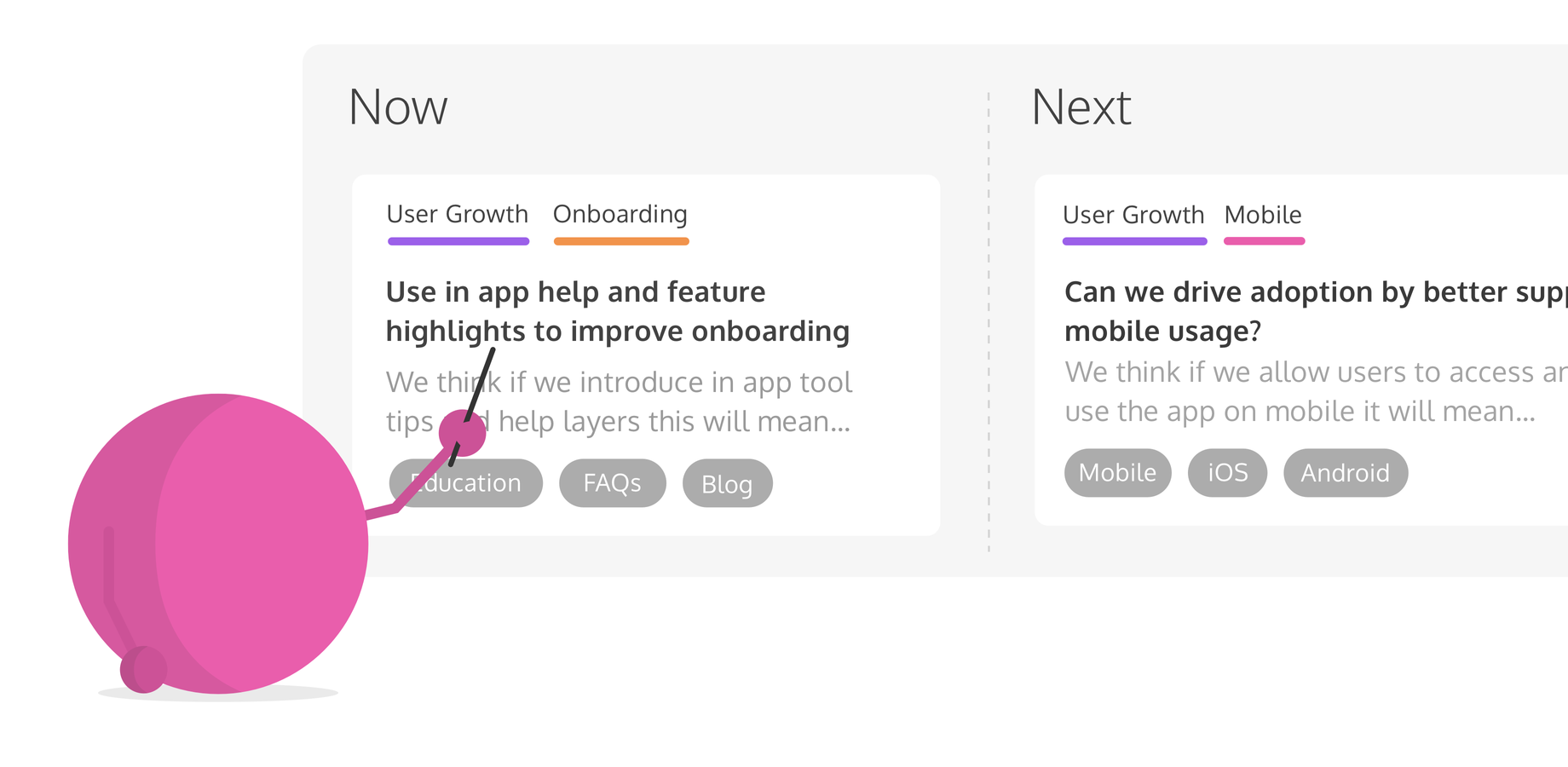 Share your roadmap