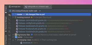 Get notified when you fall behind the main branch or your tracking branch.