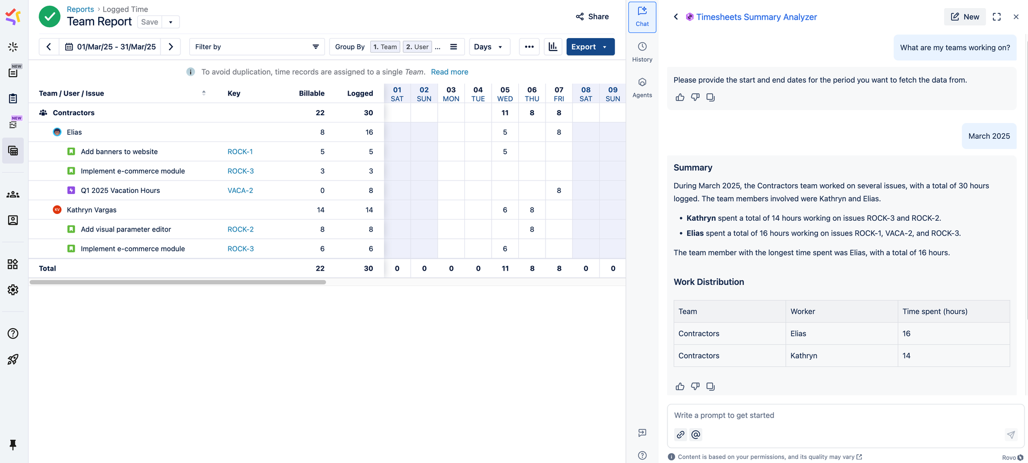 Instant Team Insights