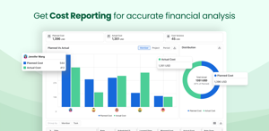 Compare actual costs against budgeted amounts to monitor financial performance.