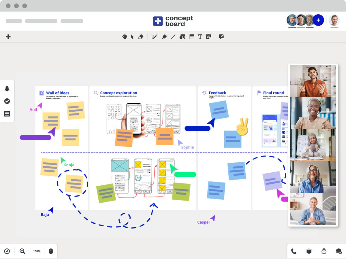 Conceptboard in action 1