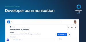 Agile teams using Jira Software, Scrum, or Kanban templates connect Microsoft 365 to Jira for sprint planning, backlog updates, and real-time communication in Teams and Outlook - even with non-Jira users.
