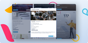 Create, explore and manage events in your Confluence-based intranet.