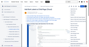 Attachment Label Operations