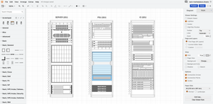Example server rack diagram