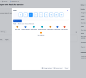 Estimate the task using configured cards and reveal the cards with calculated estimation when all team members has choosen the cards
