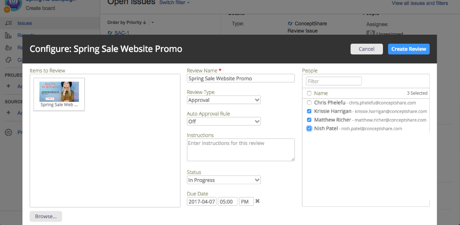 Bring your review & approval workflow into Jira