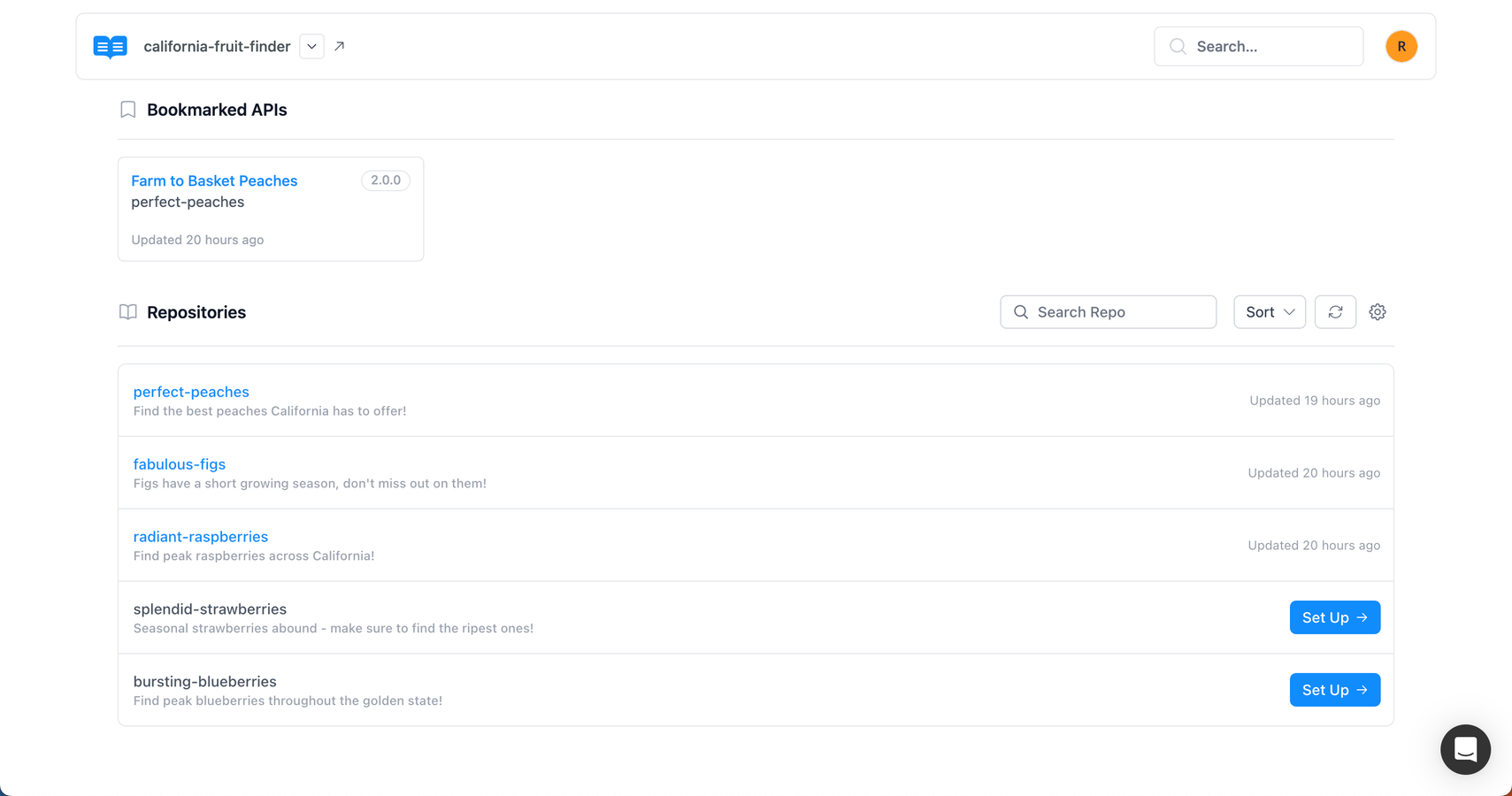 Bookmark your most used internal API for fast and easy reference!