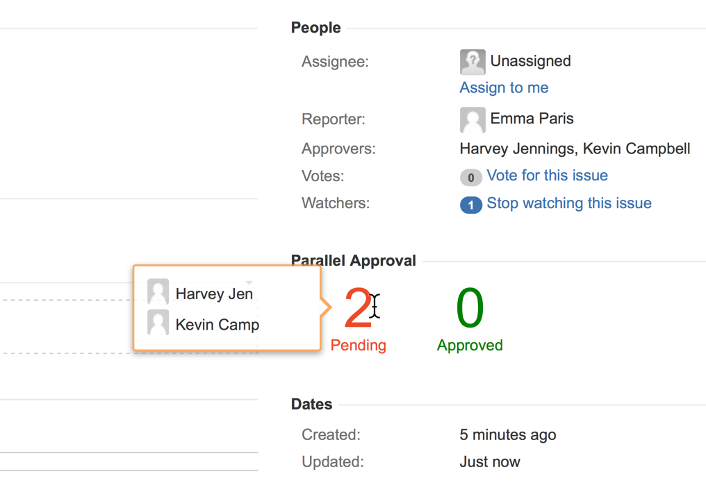 View Approval Status