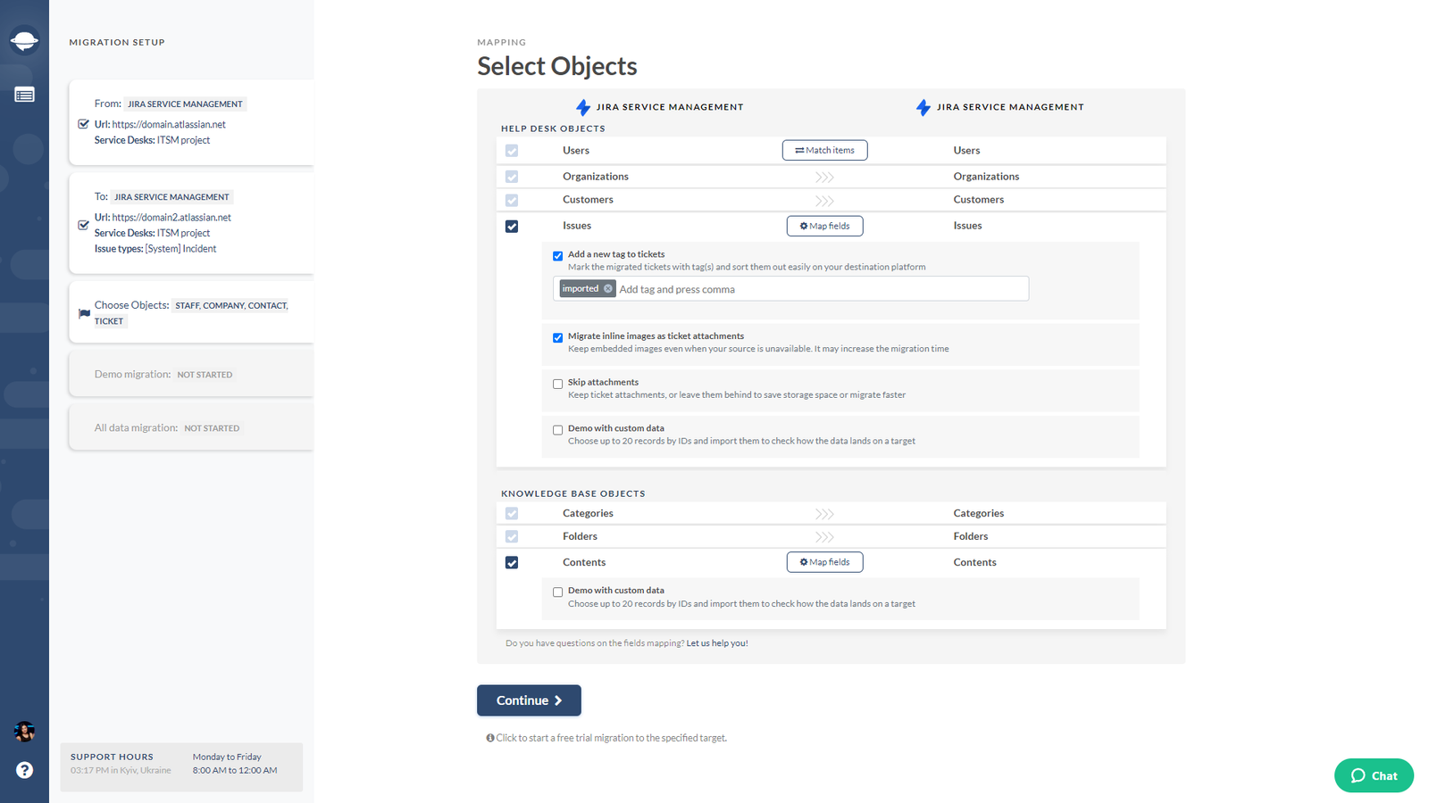 Consolidate user profiles seamlessly