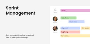 Manage sprints visually
